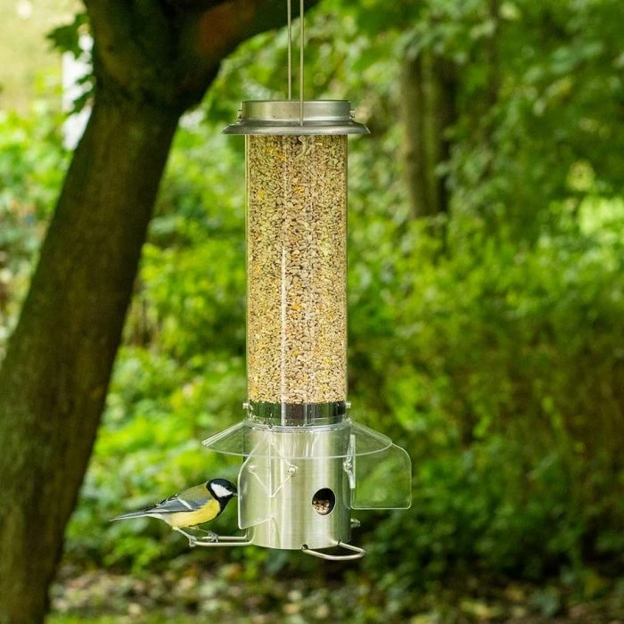 Leto Bird Seed Feeder For Small Birds 2 Leto Bird Seed Feeder For Small Birds - Image 2