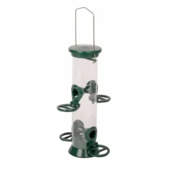 Defender 4 Port Metal Nyjer Seed Feeder -Deals Birdvora Store 32030 02