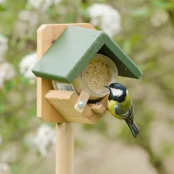 Pole Mounted Dublin Peanut Butter Feeder -Deals Birdvora Store 35103 1