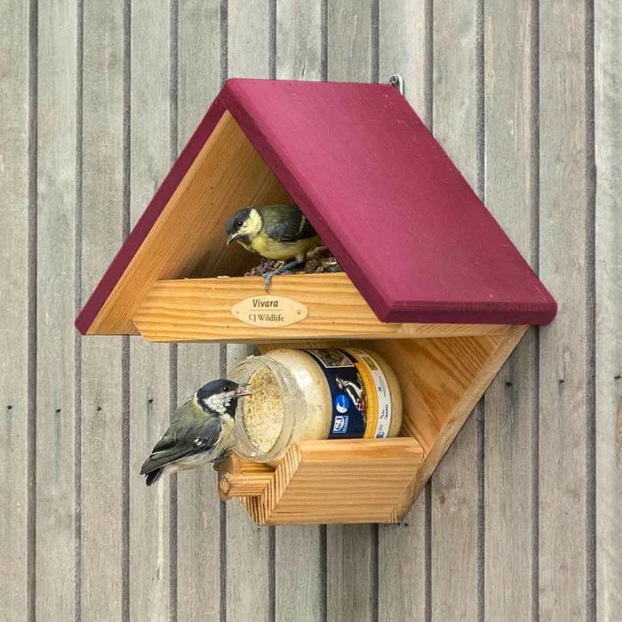 Cumberland Wall Mounted Bird Feeder 2 Cumberland Wall Mounted Bird Feeder - Image 2