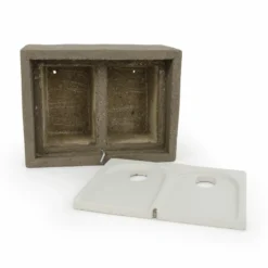 WoodStone® Estella House Sparrow Nest Box -Deals Birdvora Store 900710119 nk mu 01 ah3470