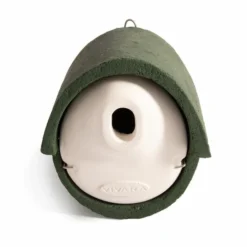 WoodStone® Alicante 32mm Oval Hole Nest Box (Green) -Deals Birdvora Store 90673 01