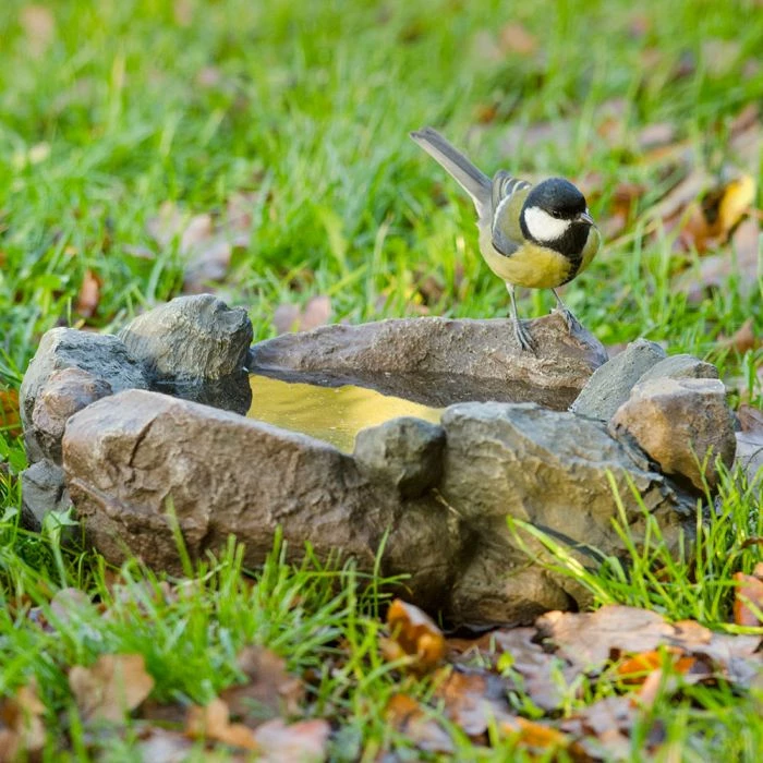 Maggiore Stone-Effect Bird Bath 1 Maggiore Stone-Effect Bird Bath