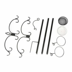 Bird Feeder Pole System - Black -Deals Birdvora Store 94075 02 3