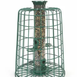 4 Port Bird Seed Feeder With Guardian -Deals Birdvora Store 94543 1 1