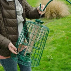 4 Port Bird Seed Feeder With Guardian -Deals Birdvora Store 94543 2 3 1