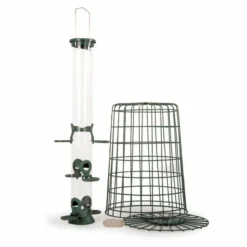 6 Port Bird Seed Feeder With Guardian -Deals Birdvora Store 945440120 beschermpakket maxi zaden 56cm dv 3927 1