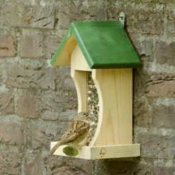 Mississippi Wooden Seed Feeder -Deals Birdvora Store 98486 4 1