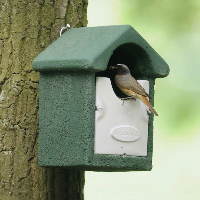 WoodStone® Barcelona Open Nest Box (Green) 1 WoodStone® Barcelona Open Nest Box (Green)