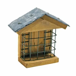 Ohio Slate Peanut Cake Square Bird Feeder -Deals Birdvora Store wand energieblockhalter ohio mit schieferdach 35079